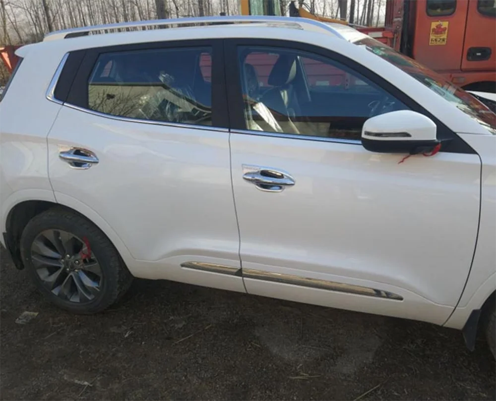 Для Chery Tiggo 5X 2017 2018 2019 2020 ABS хромированный автомобиль внешняя дверная ручка отделка