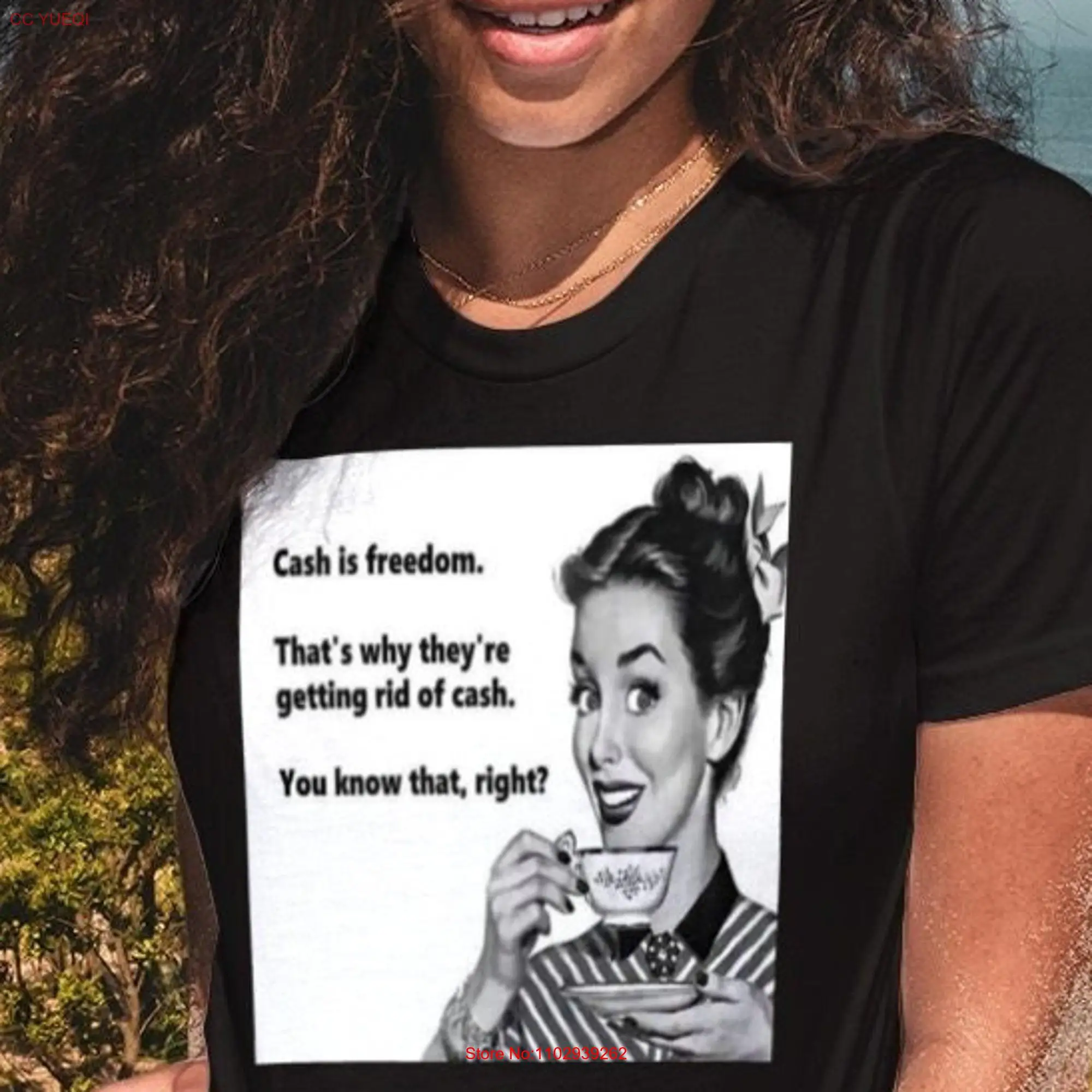 Наличная футболка с длинным или коротким рукавом