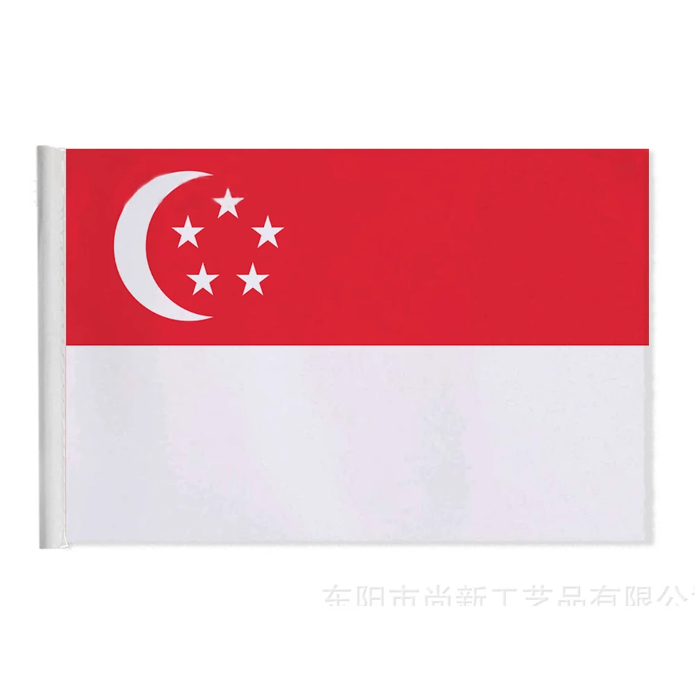 

Singapore flag National Flag Waterproof 114*96cm Republic of Singapor Asian