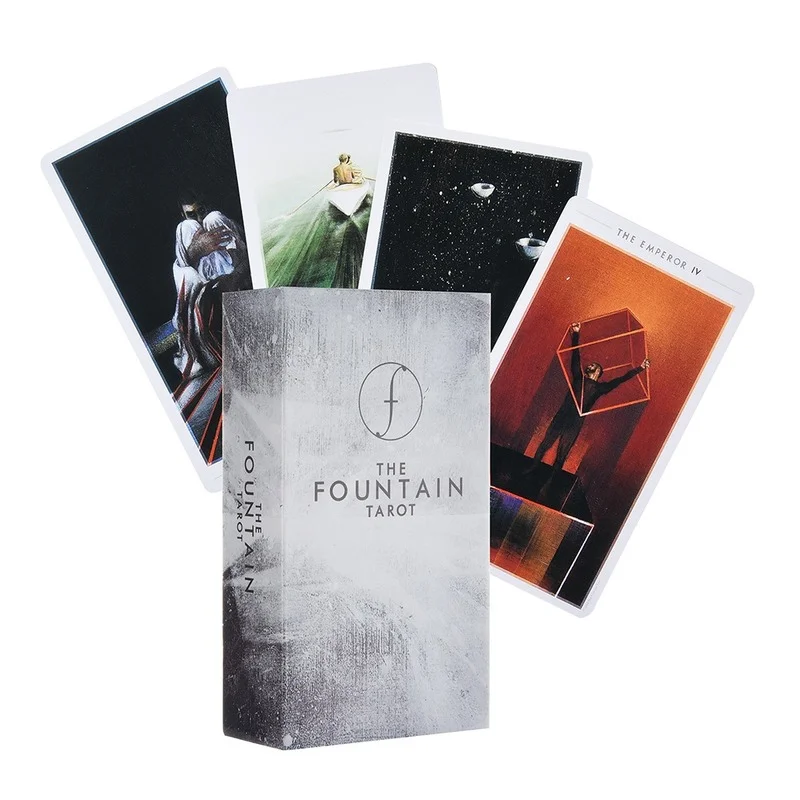 

The Fountain Tarot Deck Oracle Cards Entertainment Card Game for Fate Divination Tarot Card