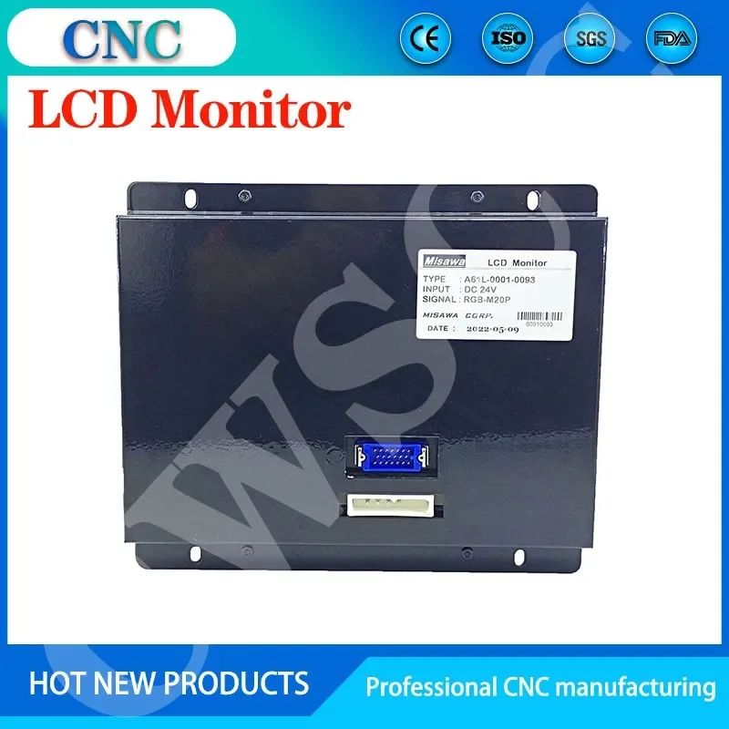 FANUC ЖК-дисплей 9-дюймовая картинковая трубка CRT A61L-0001-0093LCD Система ЧПУ Mitsubishi M500M520M64