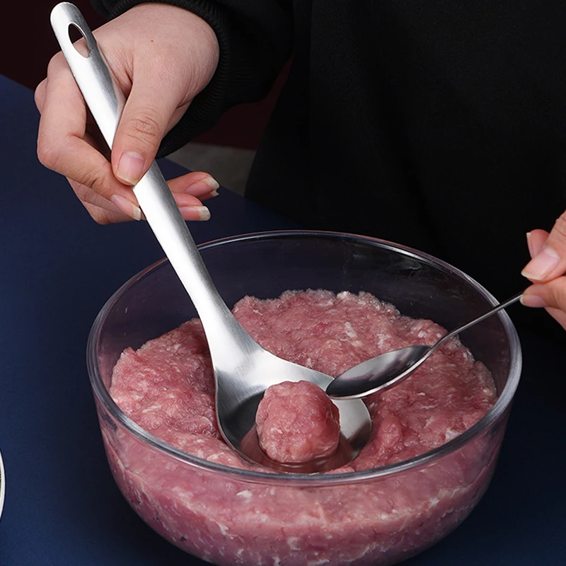 

Meatball Maker Spoon Stainless Steel Non-Stick Creative Meatball Maker Tools