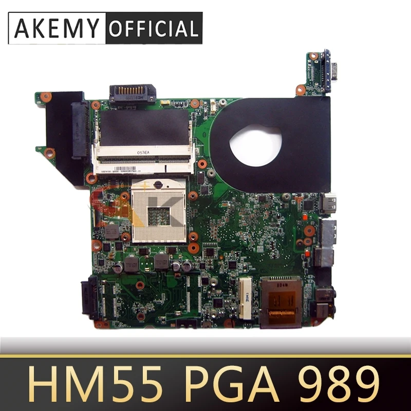 

Материнская плата AKEMY H000023260 для ноутбука Toshiba Satellite U500 U505, материнская плата для ноутбука 08N1-0CK4J00 HM55 PGA 989 DDR3