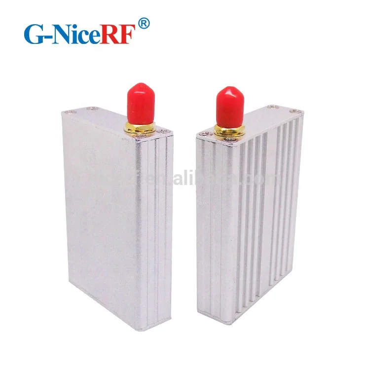 Enlarge G-NiceRF 5KM RF Module SV6202 Wireless FSK Receiver and Transmitter 433 mhz TTL RS232 RS485 Serial 2W High Power Perfomance