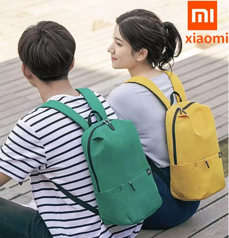 

New Original Xiaomi Mi Backpack 10L Bag 8 Colors 165g Urban Leisure Sports Chest Pack Bags Men Women Small Size Shoulder Unisex