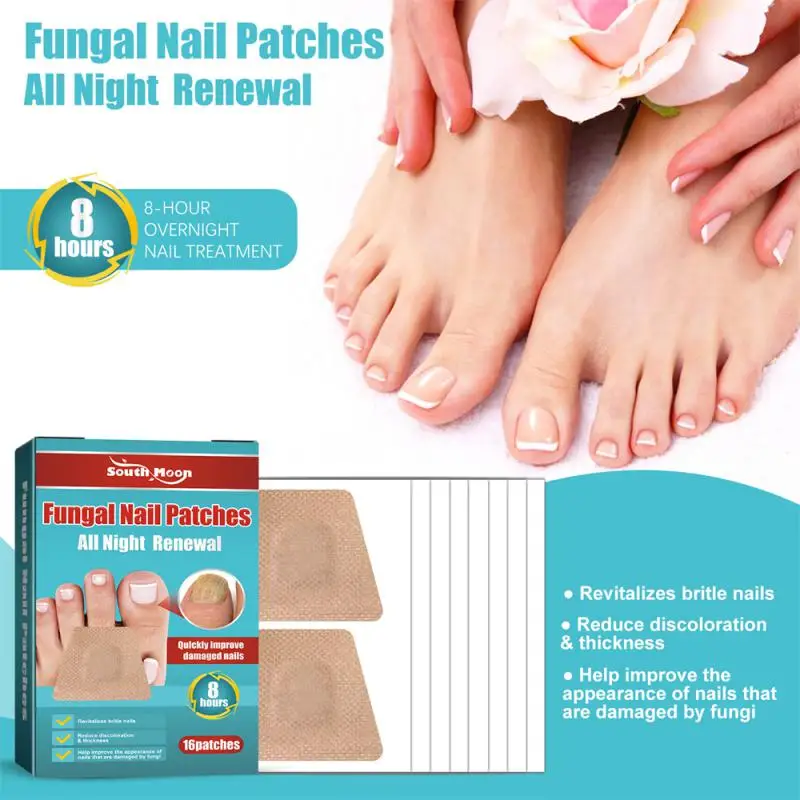 

Nail Care Night Patches Nail Correction Stickers Nail Repair Stickers Soft Toenail Correction Patches Easy To Use Pedicure Tools