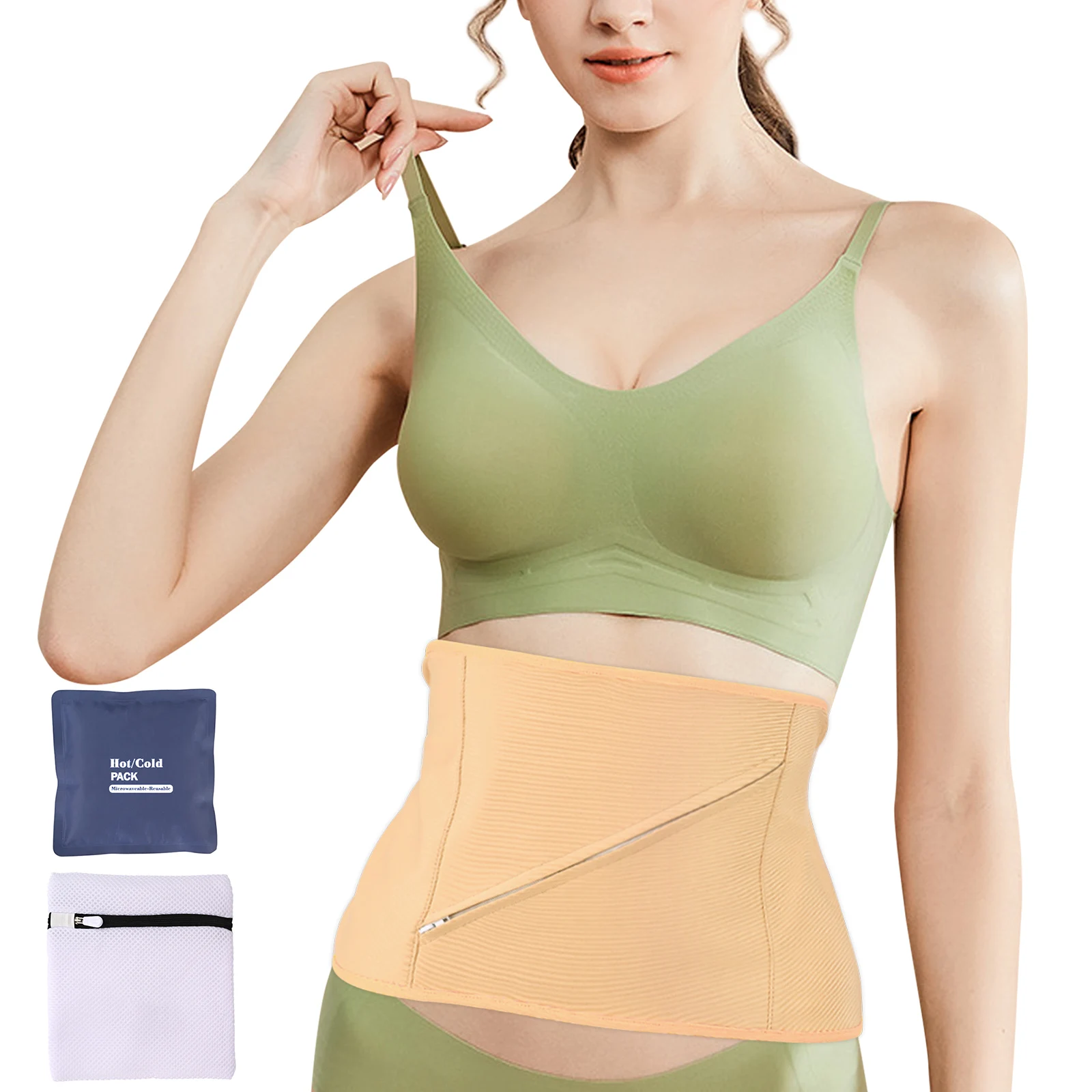 

Набор для обертывания касторового масла, многоразовые пакеты для хранения масла в талии, с регулируемыми ремешками, мягкие герметичные