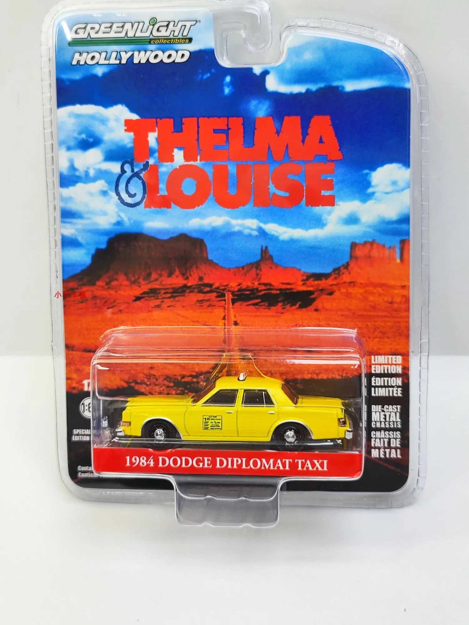 

1:64 1984 Dodge taxi Diecast Metal Alloy Model Car Toys For Gift Collection