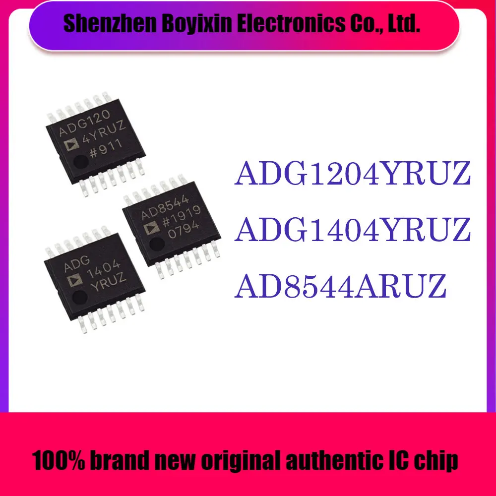 

ADG1204YRUZ ADG1404YRUZ AD8544ARUZ ADG1204 ADG1404 AD8544 IC TSSOP-14