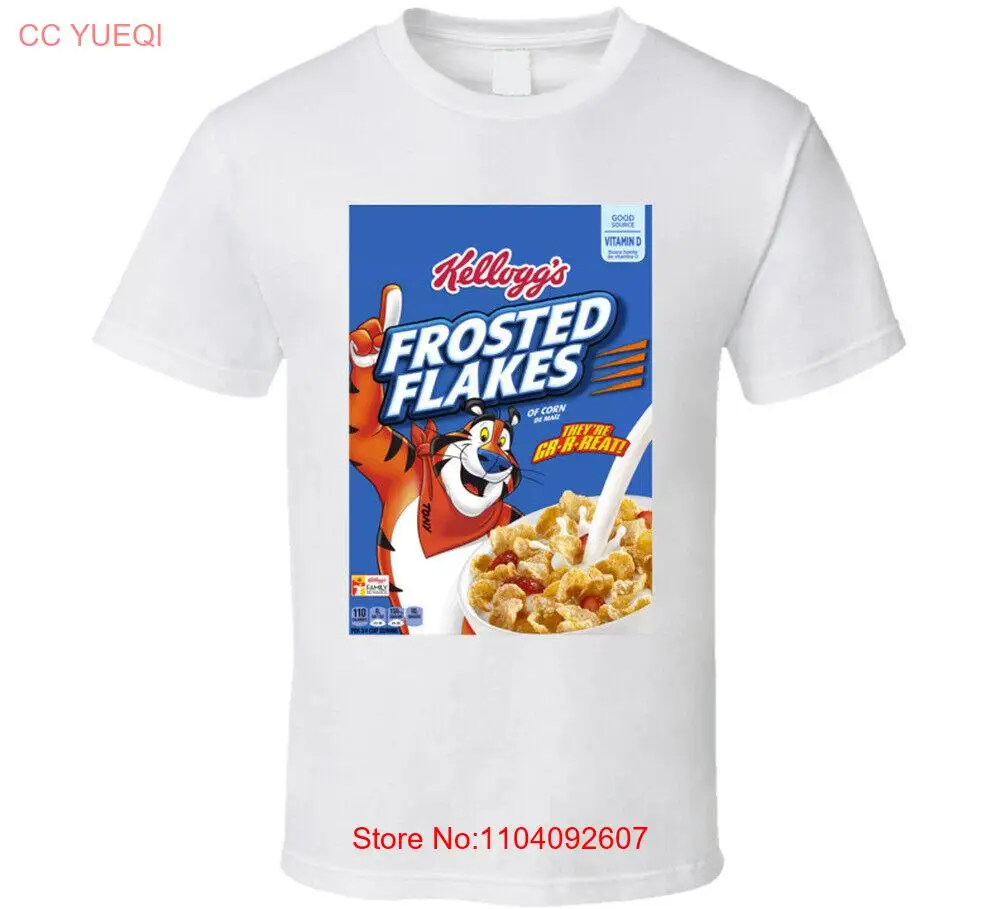 Коробка с матовыми хлопьями футболка фанатом завтрака Greatest Cereal Of All Time Foodie