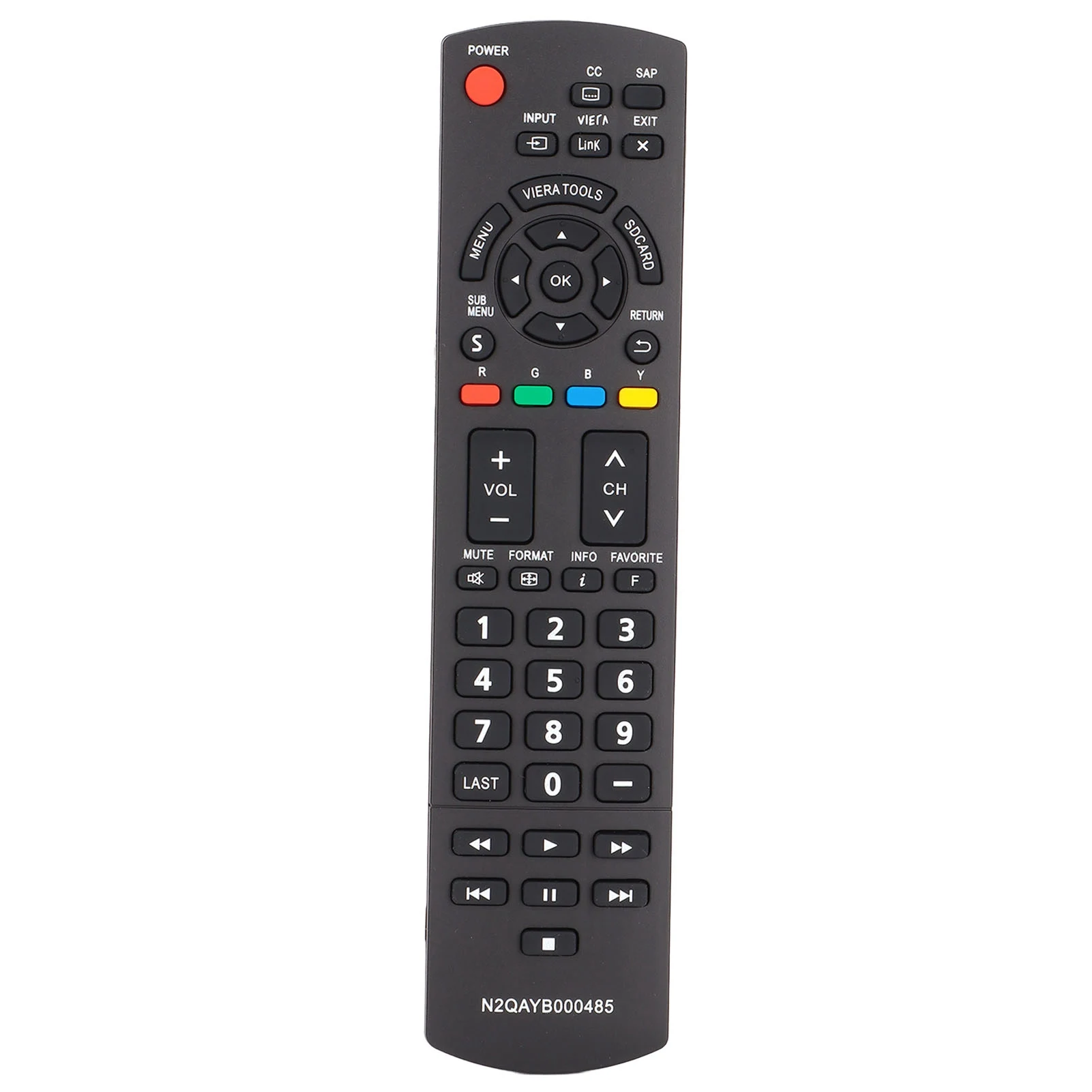 

N2QAYB000485 Replacement Remote Control Applicable for TC32LX24 TC42LD24 TC42LS24 TC42PX24 TV