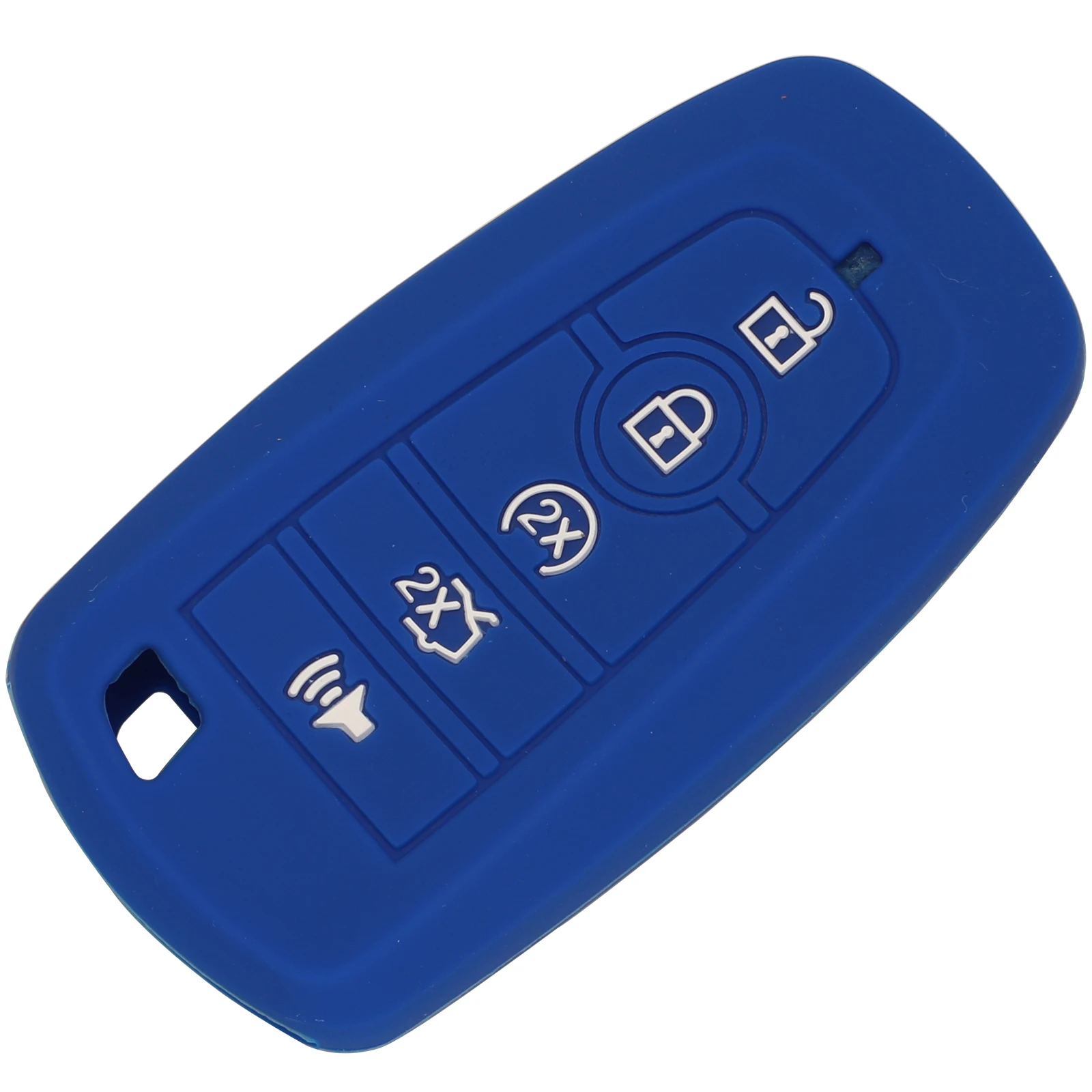 

Чехол для ключа с дистанционным управлением jingyuqin, 5 кнопок, чехол для Ford Fusion, Mustang, Explorer, F-150 F-250, 2017, 2018, кожаный держатель