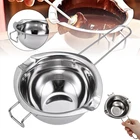 DIY инструмент для плавления шоколадного масла, бойлер для смешивания, нержавеющая сталь, ручная работа, свеча, мыло, восковой горшок, бытовые кухонные инструменты