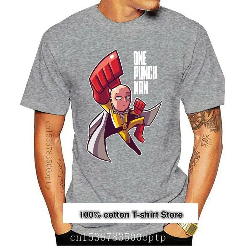 

Camiseta de One Punch Man Saitama Manga Ok, camiseta guay de Anime, héroe japonés de dibujos animados