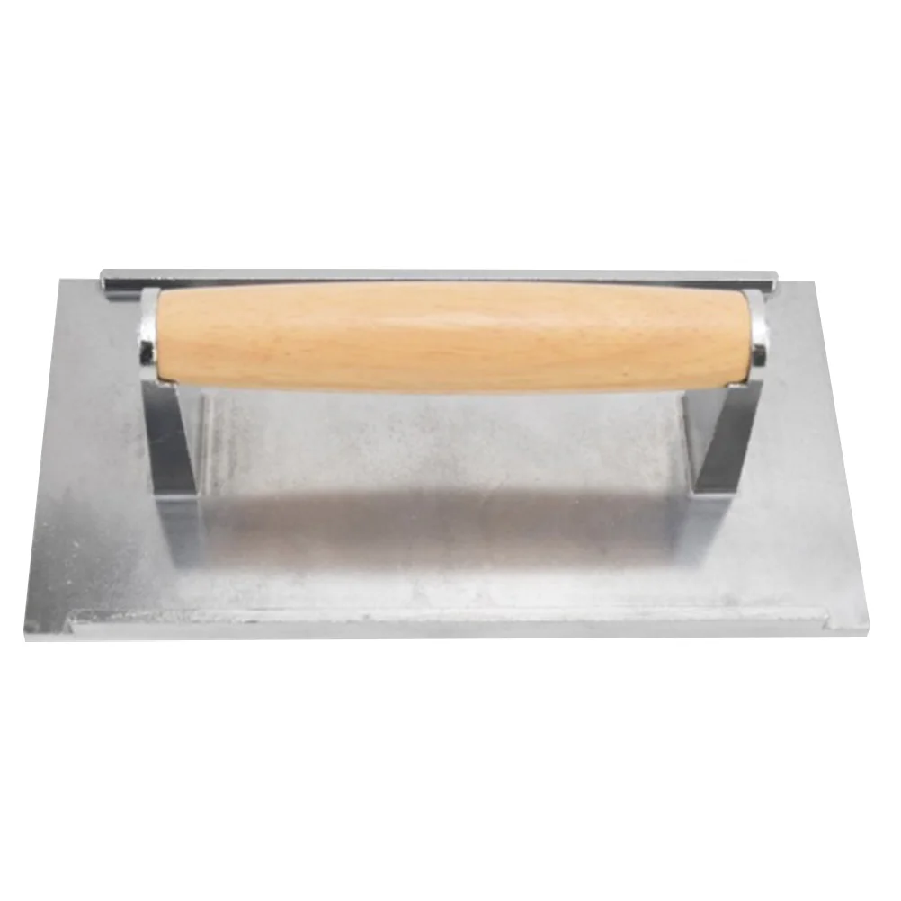 

Metal Dies Meat Press Burger Smasher Tool Bacon Frying Pan Ground Beef Aluminum