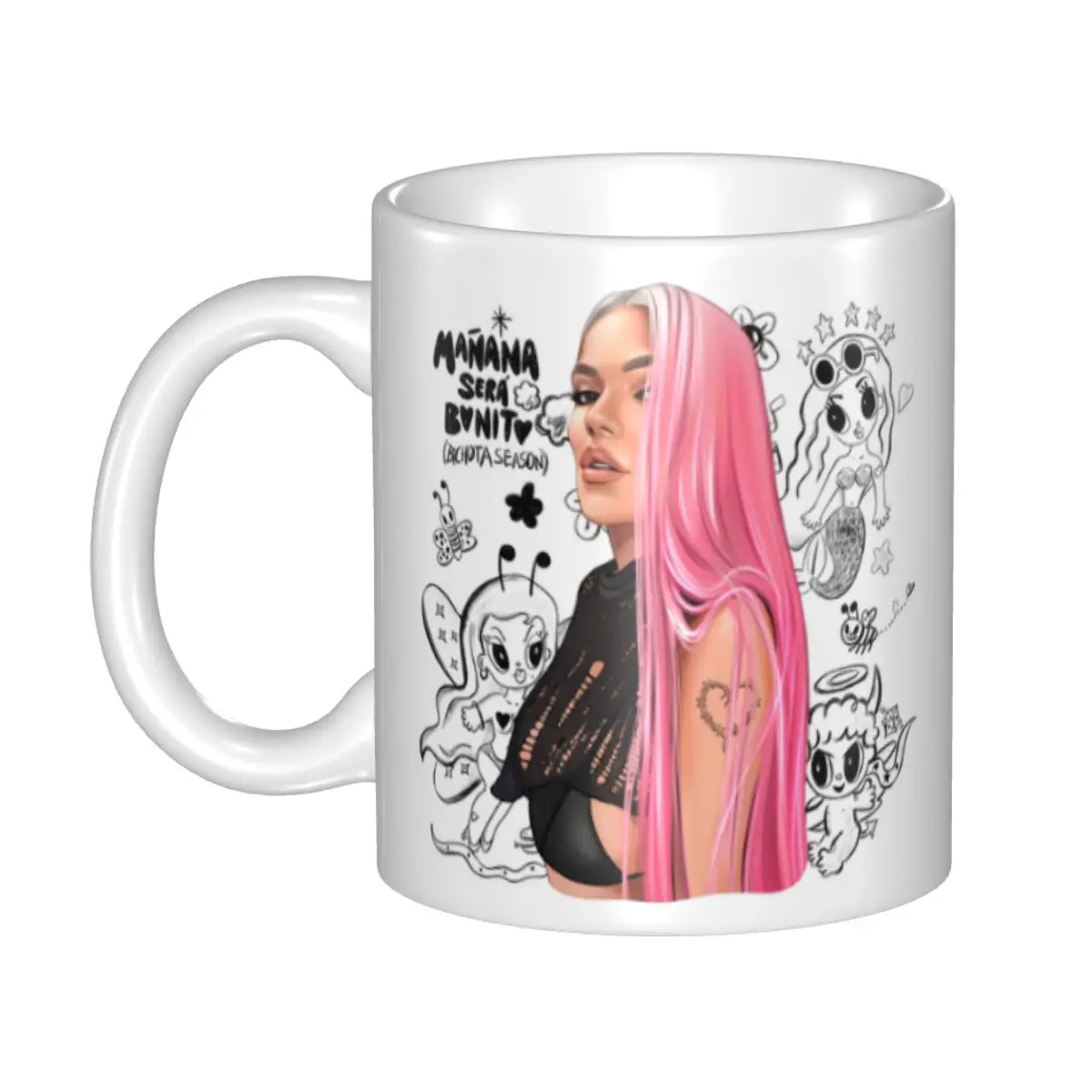 Пользовательские DIY Manana Sera Bonito Karol G керамическая кружка кофейная чашка
