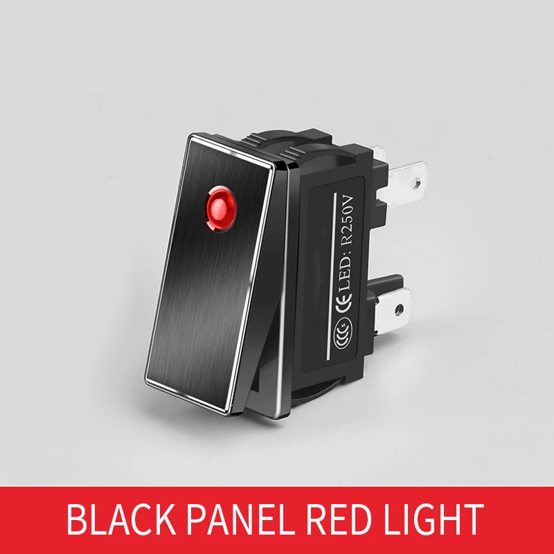 Металлический двухпозиционный самоблокирующийся переключатель 24В/250В 16А