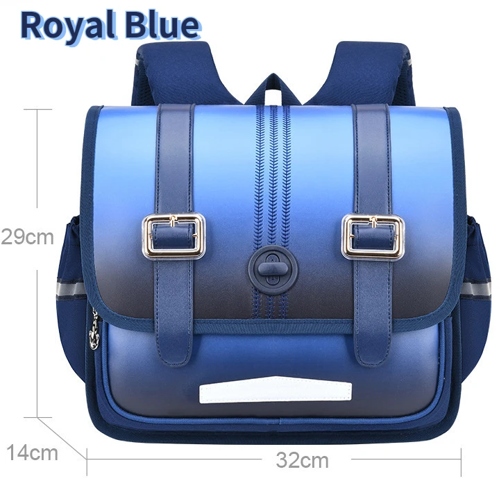 Children Horizontal British Style Large Capacity Panelled Backpacks New Girl Boy Student Light School Bags for Teenagers Mochila