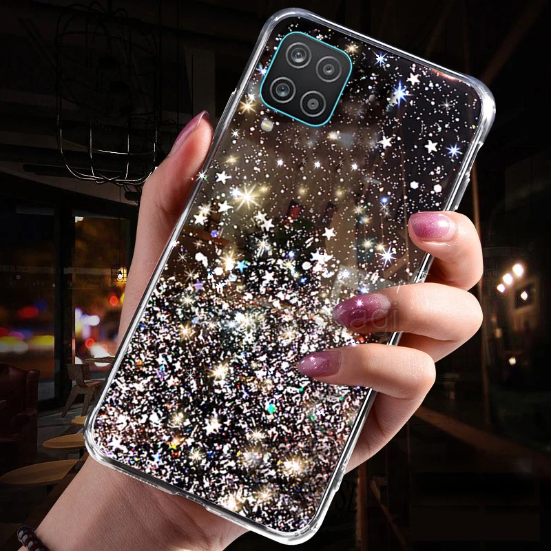 

Bling Diamond Star Glitter Case for Samsung Galaxy A12 M12 M32
