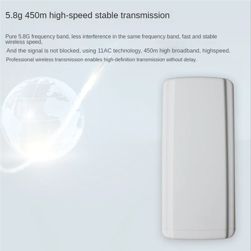 2 шт. беспроводной Wi-Fi мост открытый CPE маршрутизатор 5 8 ГГц 450 Мбит/с Repetidor