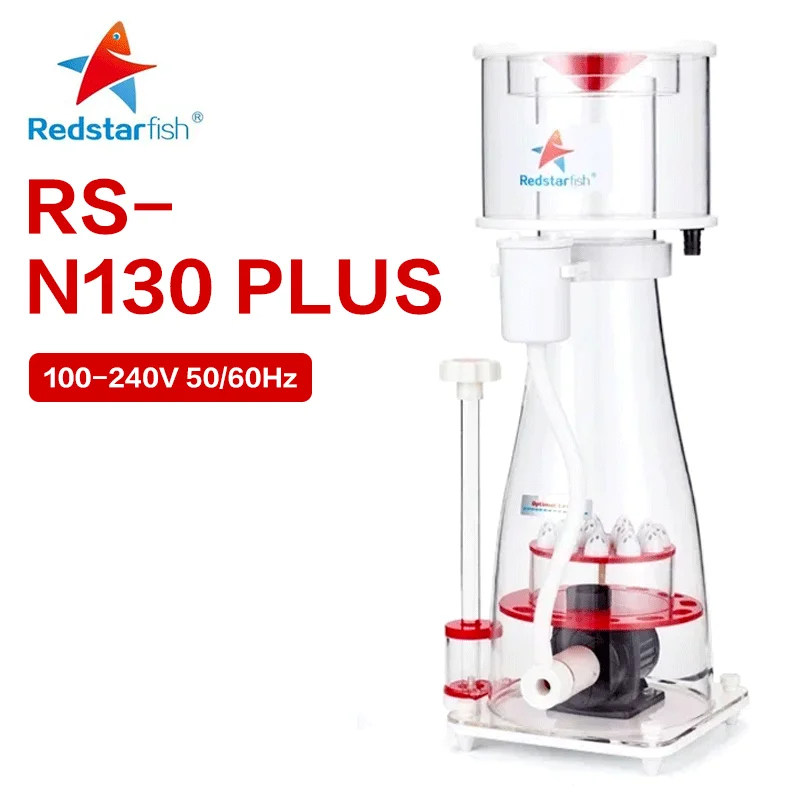Red Starfish RS-N130 PLUS Aquarium Internal Protein Skimmer Sump Pump Saltwater Marine Reef Needle Wheel Venturi 400-700L
