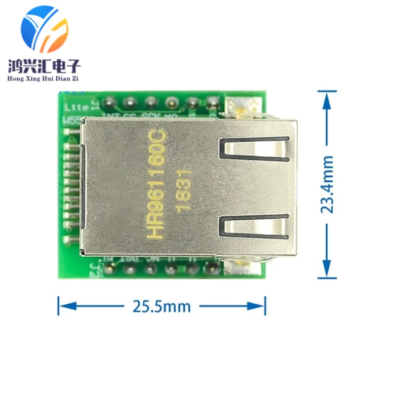 Модуль W5500 TCP/IP Ethernet, совместимый с сетевым интерфейсом WIZ820IO