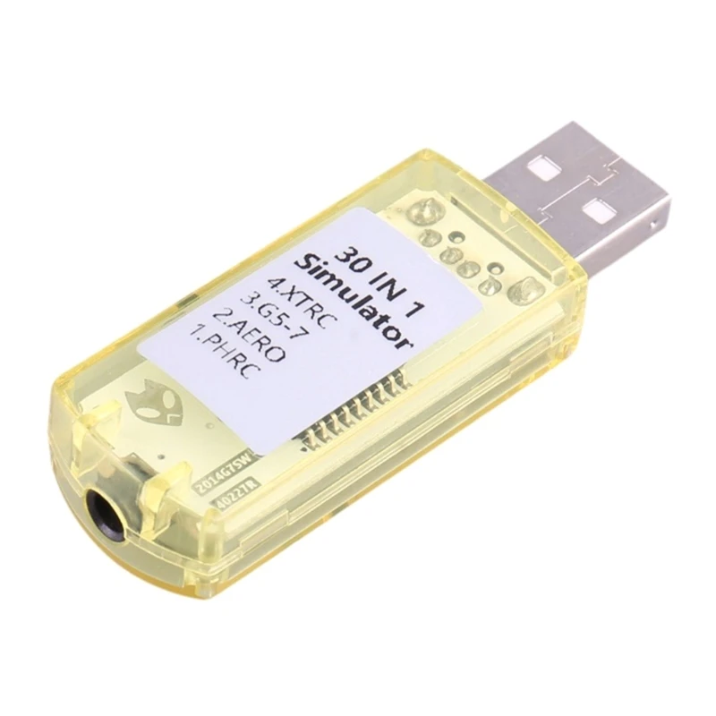 Усовершенствованный USB-адаптер для моделирования полета с дистанционным