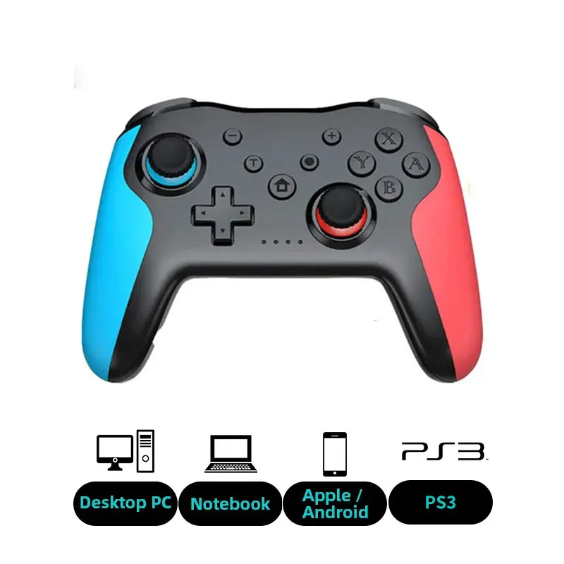 

YLW NS009 Bluetooth Game Controller Wireless Gamepad For Nintendo Switch Controller PS3 PC Windows 7 10 Dual Vibration Joystick