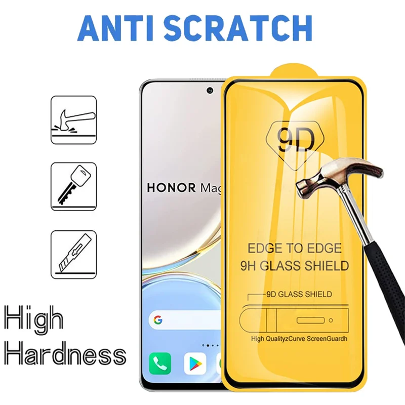Pelicula honor magic 4 lite,Front Protective Film Honor Magic4 Lite 5G Tempered Glass Fo Honor X8 x9 Screen Protector Magic4Lite