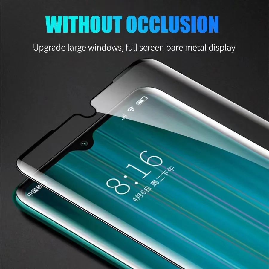 10PCS 6D Full Glue Tempered Glass for Xiaomi Redmi Note 10 10s 9 9s 8 Pro K40 9A 9C 9T Mi Poco F3 M3 X3 NFC Screen Protector