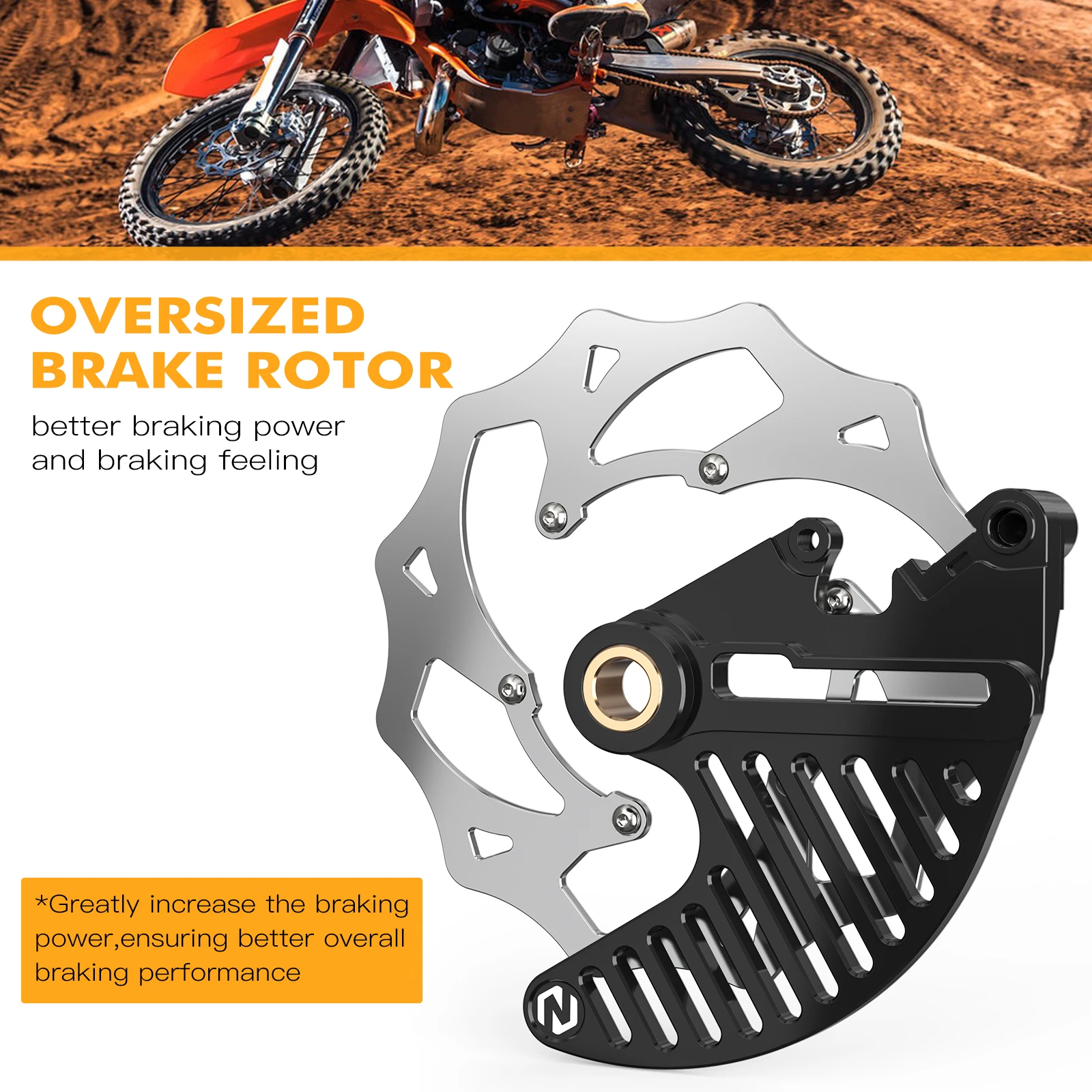 Для KTM EXC 300 2024 240 мм большой фотографический комплект 125 250 350 450 530 XCW ротор заднего