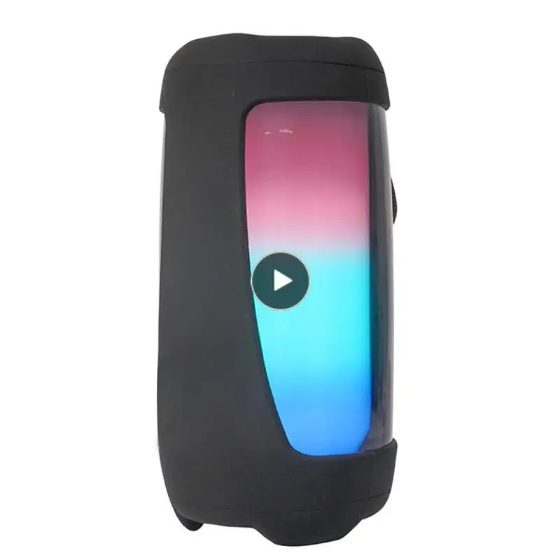 

Easy To Carry Silicone Protective Sleeve Good Air Permeability Not Easy To Break Speaker Case Blue Multi-color Optional Orange