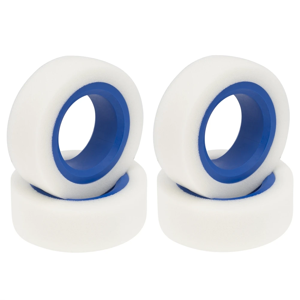 

4 шт. двухступенчатые шины из ТПЭ, 100-110 мм, подходят для колес 1,9 дюймов, для радиоуправляемых гусеничных автомобилей Axial SCX10 90046 Traxxas TRX4