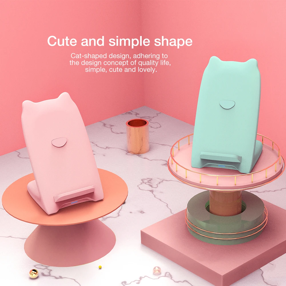 Беспроводное зарядное устройство NILLKIN 10 Вт Qi держатель для быстрой зарядки