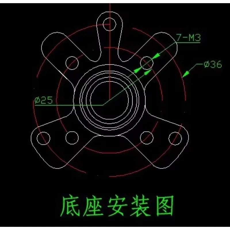 Бесщеточный двигатель SkyDElHengLi W4822 690kv 3-4S 310W для мультикоптера 24N22P Multi (art.: 3920dc387ca94) - 3920dc387ca94