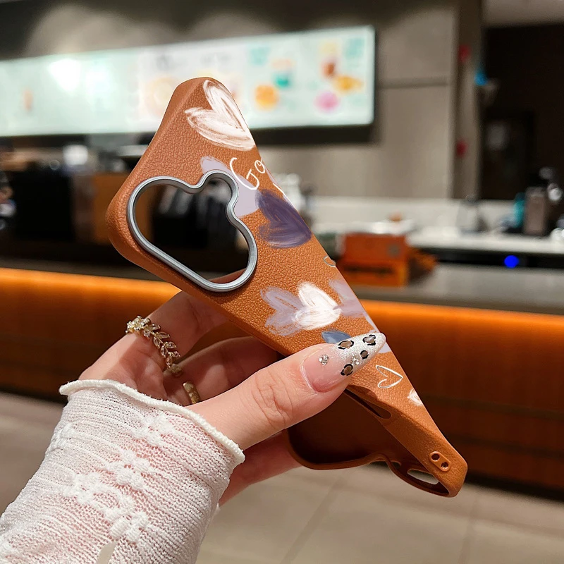 Чехол для iPhone 16 Pro Max роскошный силиконовый чехол ярких цветов с кожаной текстурой