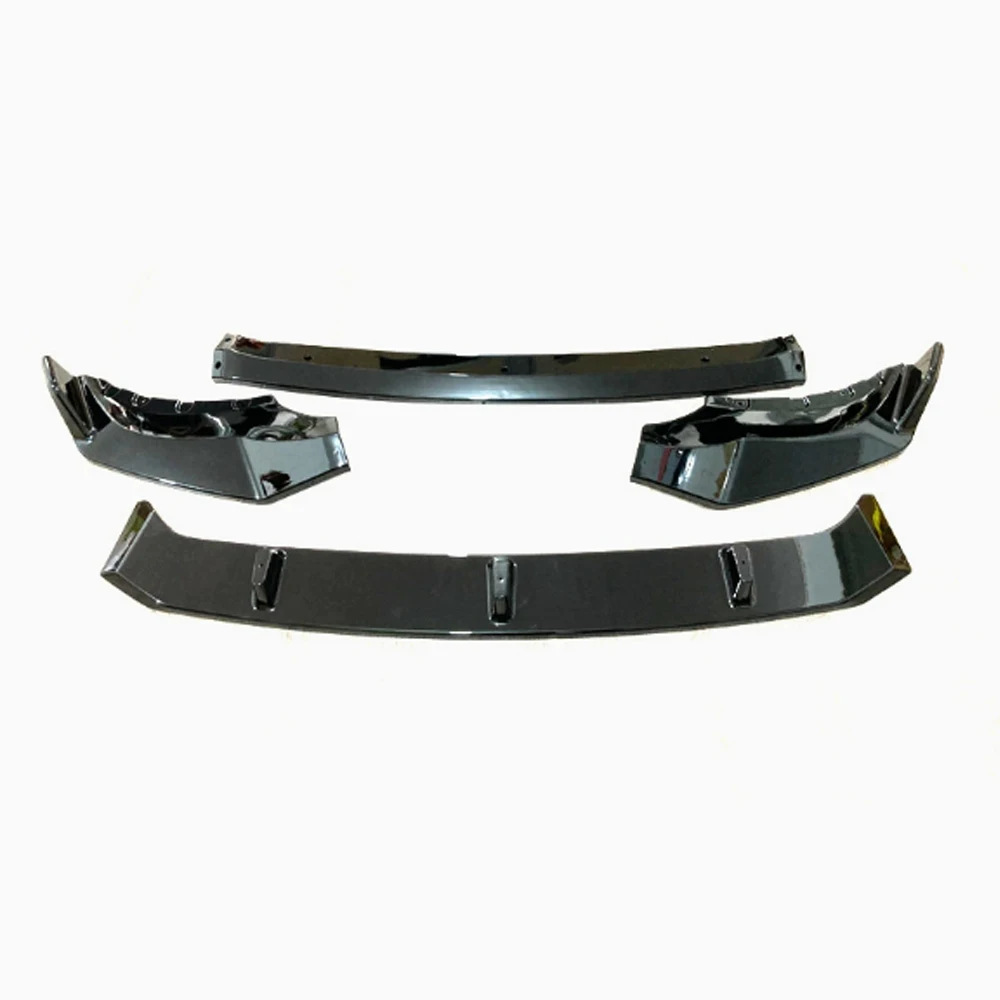 Фото 20-23 X5 G05 Black Edition Передняя губа/передний спойлер — глянцевая черная водная печать, 4 секции №1