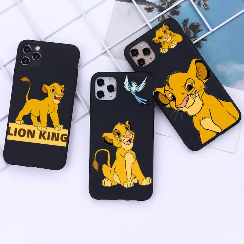 

Simba Lion King Phone Case For iphone 14 Plus 13 12 Mini 11 Pro XS Max X XR Cover
