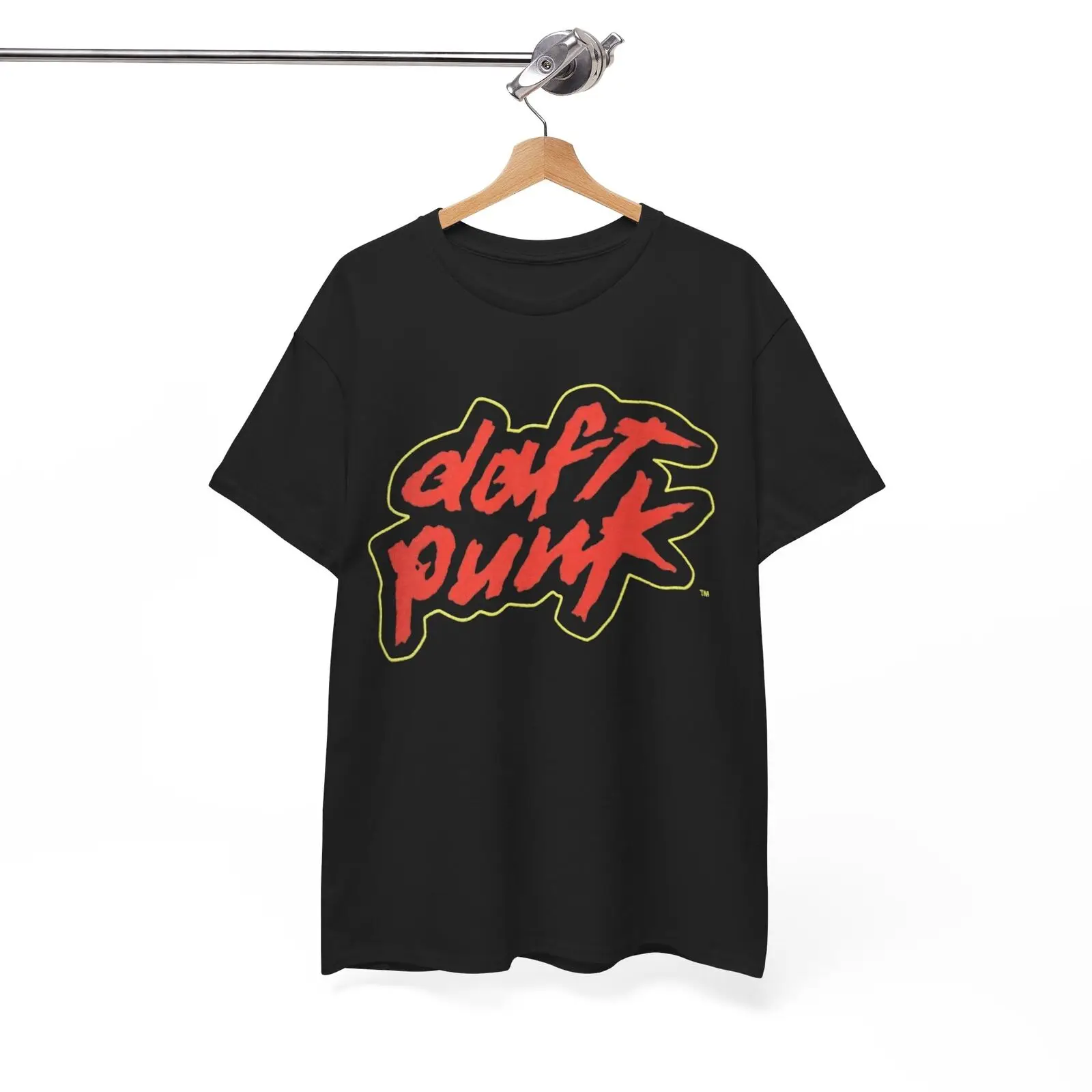 Daft Punk футболка EDM Techo Tour Merch Graphic концерт Новый! Тяжелый хлопок унисекс