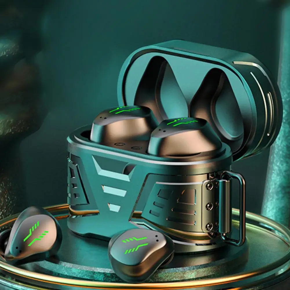 

E-Sports Gaming Headsets Low Latency Bluetooth-compatible 5.3 Headphone Waterproof Wireless Earphone Noise Cancelling Music