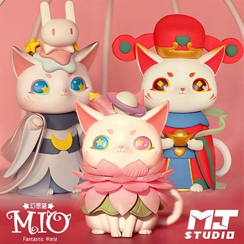 

MJStudio MIO Series Jinghong Cat Mysterious Blind Box Surprise Bag Cartoon Cute Doll Decoration Ornament Collectible Toy Gift