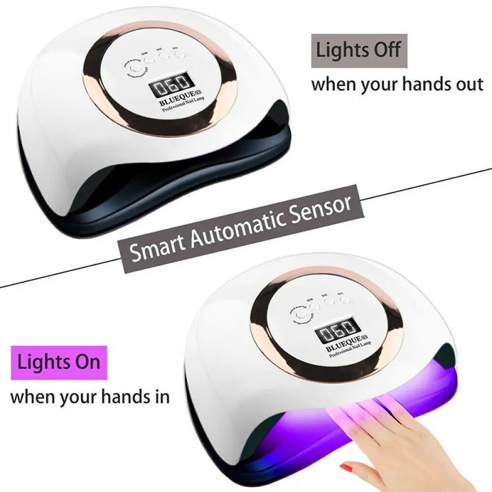 

Hot Fashion Portable Sun Light UV LED Lamp Manicure Tool Polishing dryer 168W Nail Lamp
