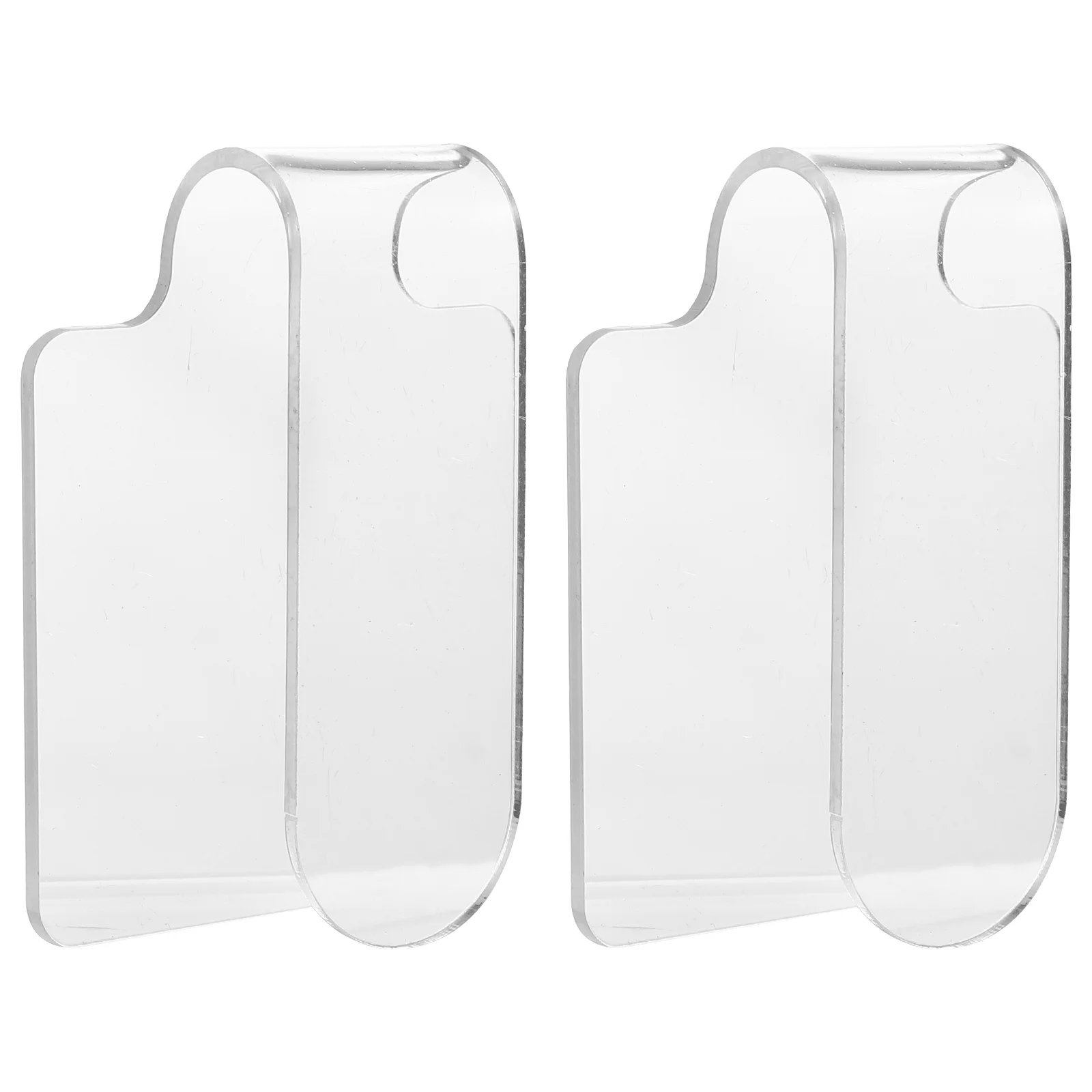 

2 Pcs Spatula Scraper Artist Mixing Nail Scraper Hand Nail Makeup Gadgets Handheld Palettes Tool Makeup Palette