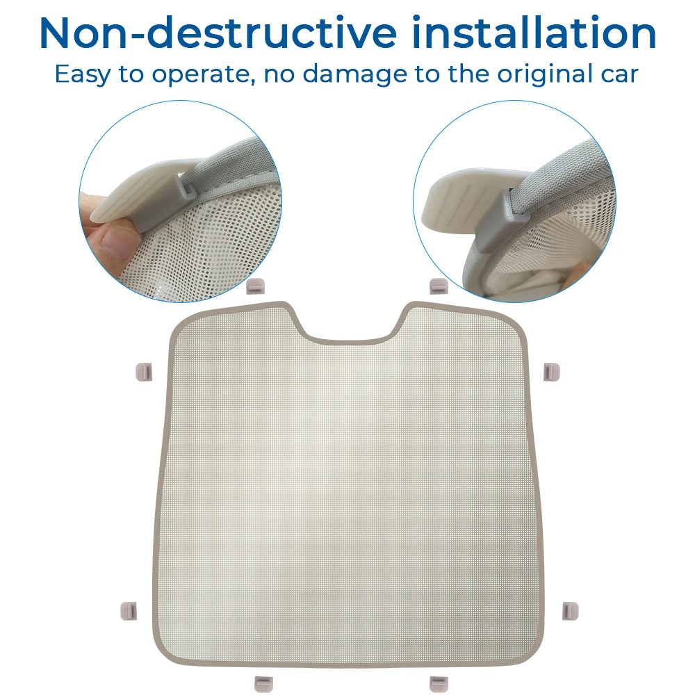 Автомобильная изоляция солнцезащитный козырек для VOLVO C40 2022 2023 2024 теплоизоляция