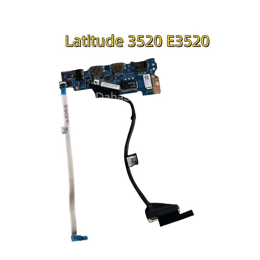 Оригинал для Dell Latitude 3520 E3520 USB устройство чтения SD-карт плата питания с кабелем