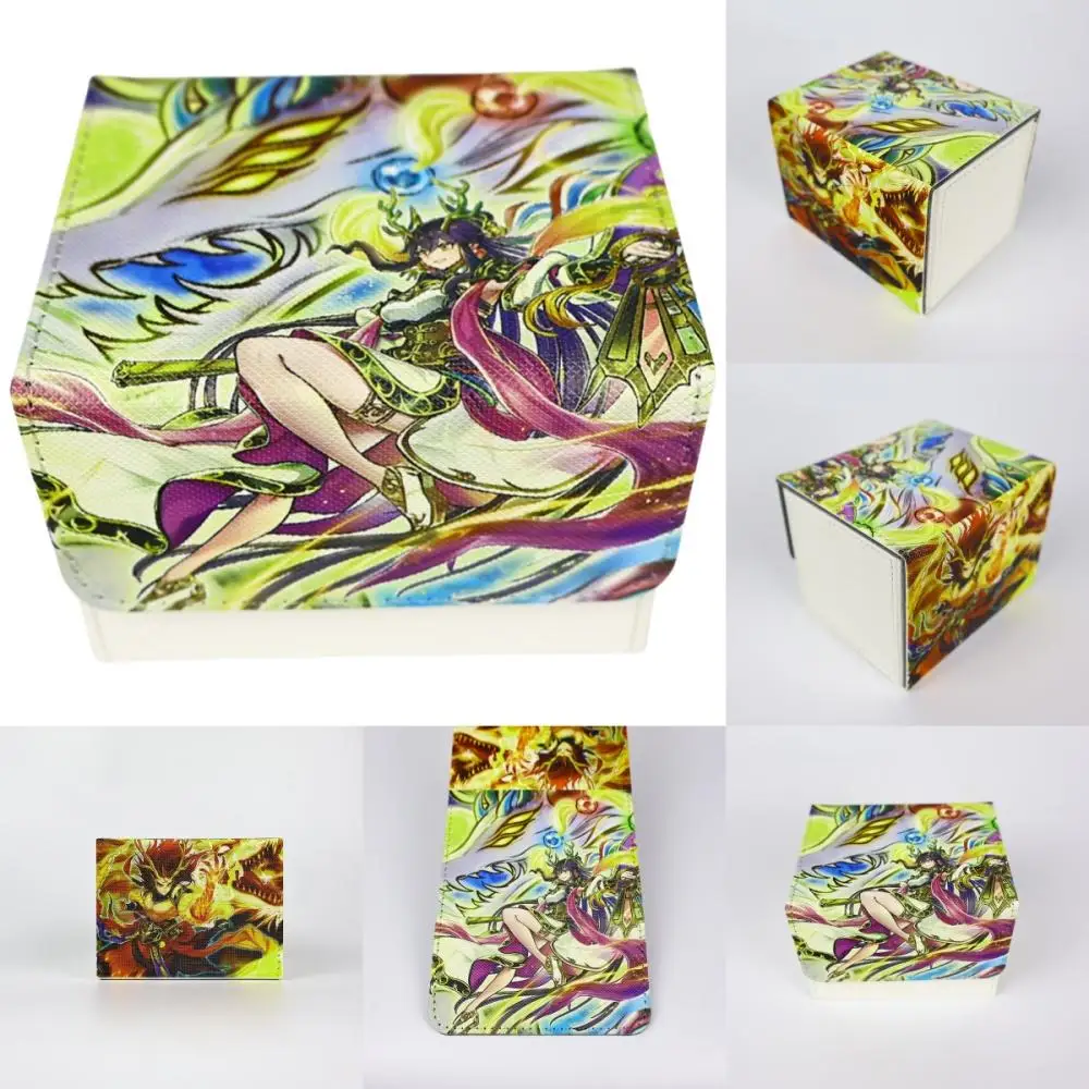 Yu Gi Oh Коробка для карточек Tenyi Spirit Mula Adh Juventus Игровые персонажи Opcg Tcg Ptcg хранения
