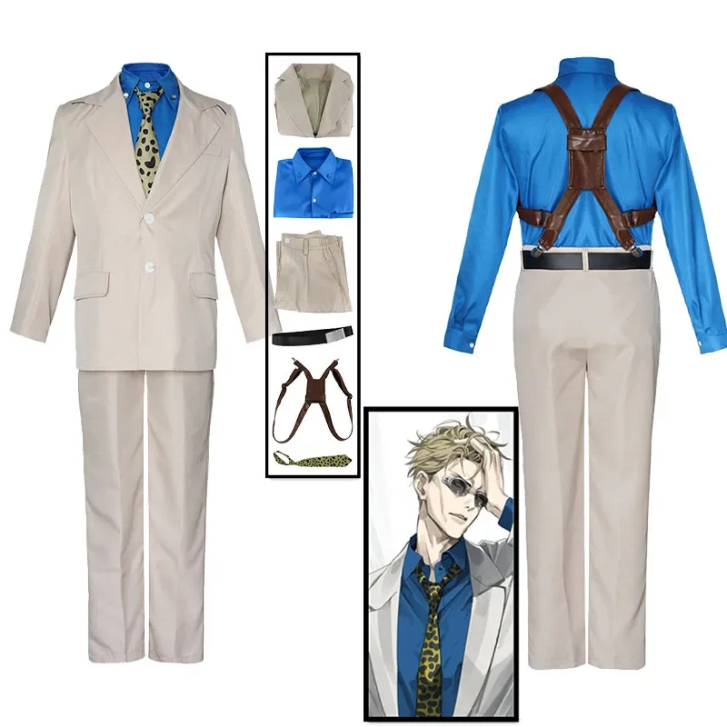Костюм для косплея аниме Nanami Kento костюм юютсу кайсена мужской рубашка брюки