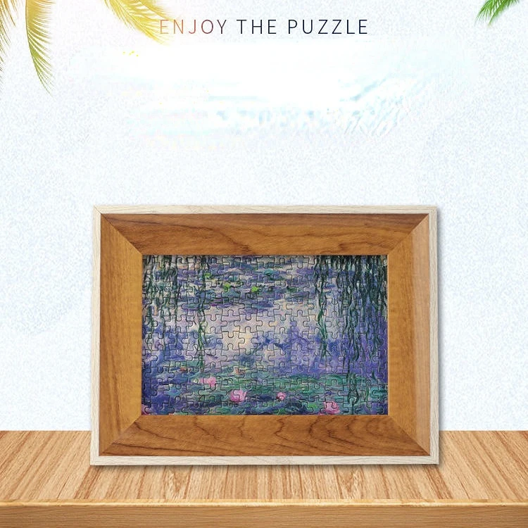 Мини-пазл Карманный с рисунком Ван Гога картина звездное небо пейзаж креативная