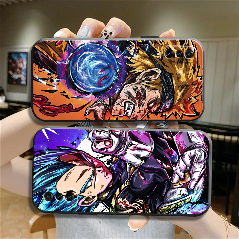 

Japan Anime NARUTO Phone Case For Xiaomi POCO X3 Pro M3 Pro NFC F3 GT Unisex Original Soft Black Liquid Silicon Coque