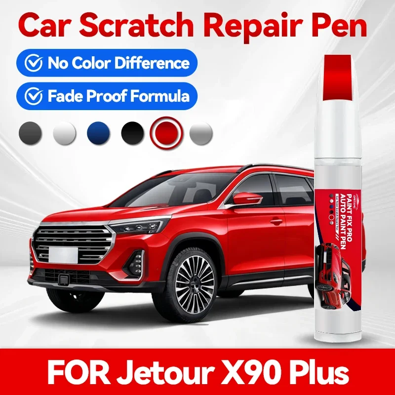 Фото Ручка-корректор для ремонта лакокрасочного покрытия Chery Jetour X90 Plus 1990-2026, средство для удаления царапин, автоаксессуары, черный, белый, серебристый, серый, синий, красный №1
